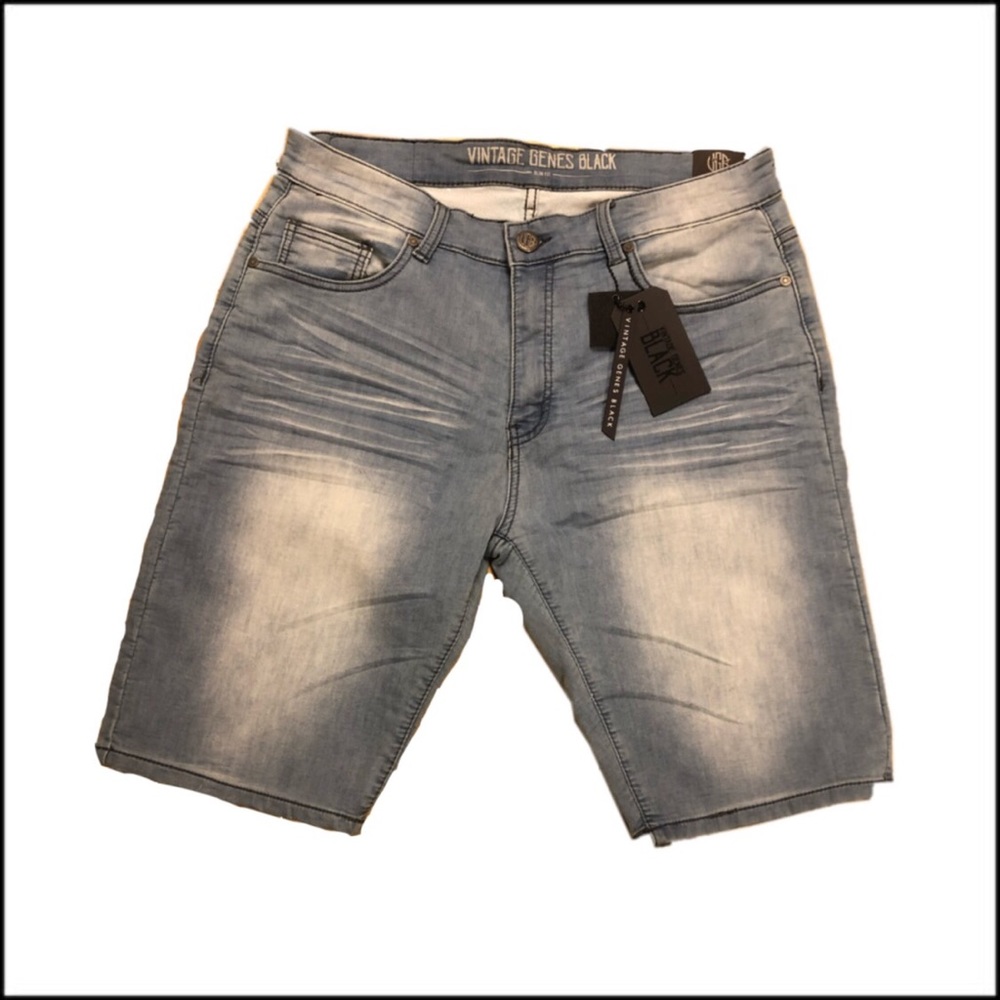 Men’s designer Vintage Jean shorts With Tags